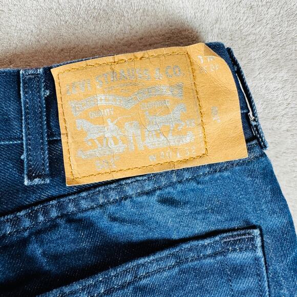 Levi's 501 Jeans Men 40x32 Gold Metallic Thread Button Fly 501xx Straight Denim - Picture 7 of 12